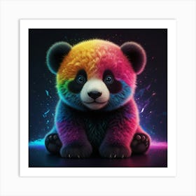 Panda Bear 3 Art Print