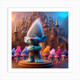 Trolls 1 Art Print