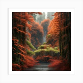 Autumn Forest 5 Art Print