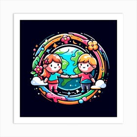 Earth Day 2 Art Print