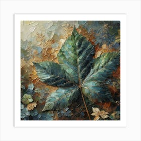 Autumn Leaf Art Print