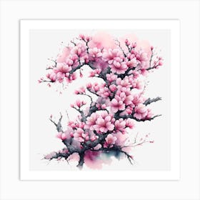 Cherry Blossoms Art Print