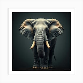 Asm Elephant Wearing Like A Doctor F66dc82c 8204 419a B4ca 3acd24875622 Art Print