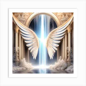 Angel Wings 4 Art Print