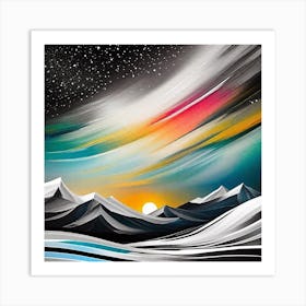 Aurora Borealis 91 Art Print