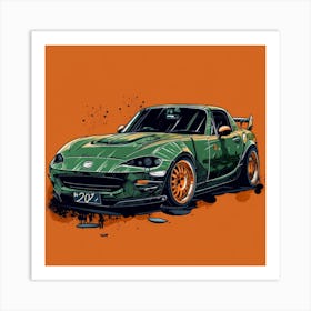 Mazda Mx-5 Art Print