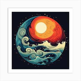 Yin Yang 1 Art Print