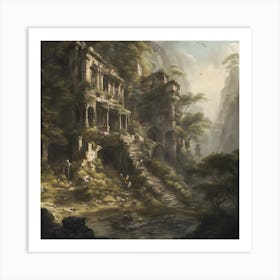 Ruins Art Print