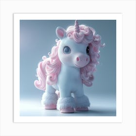 Sparkling Unicorn Art Print