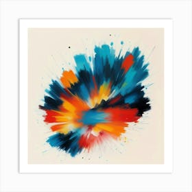 Splatter Art Print