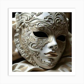 Venetian Mask 1 Art Print