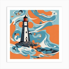 Lighthouse 1 Art Print