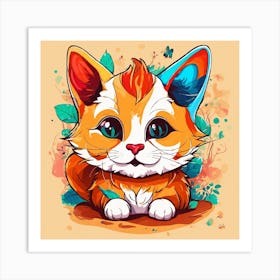 Kitty Cat 2 Art Print