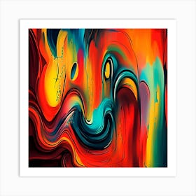 Abstract Painting 13 Art Print