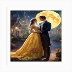 Beauty And The Beast Art Print