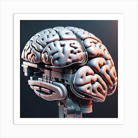 Artificial Brain 15 Art Print