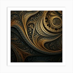 Abstract Background Art Print