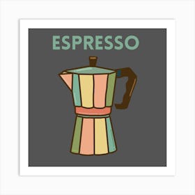 Espresso Pot Art Print