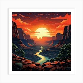 Grand Canyon National Park Art Print