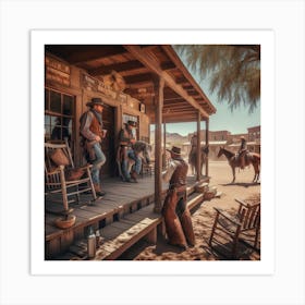 Old West Art Print