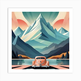 Vw Road Trip Art Print