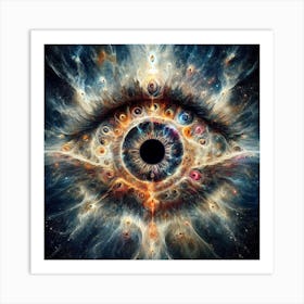 Cosmic Eye 1 Art Print