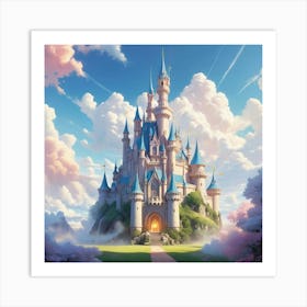 Cinderella Castle 3 Art Print