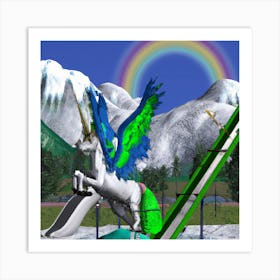 Unicornplayground 010 Art Print