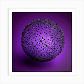 Coronavirus Sphere Art Print