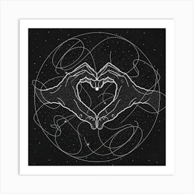 Heart - Drawing Art Print