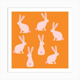 Bunnies and Rabbits Art Print