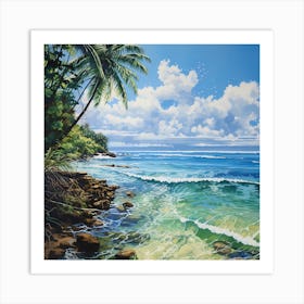 Sunlit Dreamscape Art Print