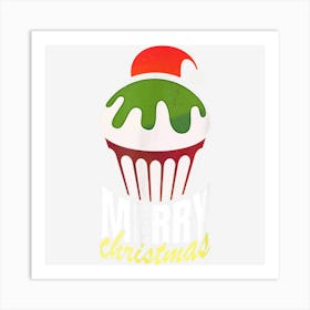 Lovable Cake Of Pleasant Christmas Quote 1 Art Print