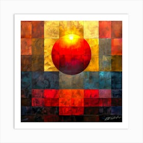 Annular Eclipse - Sunrise Art Print