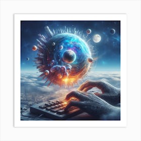 Sci-Fi Art Art Print