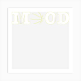 Mood Basketball Art Print