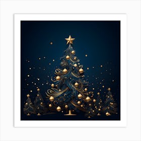 Elegant Christmas Design Series083 Art Print