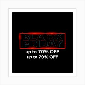 Black Friday Sell Post Templates Design (2) Art Print