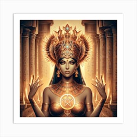 Egyptian Goddess 2 Art Print