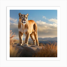 Monarch of the Mountain 1 Art Print