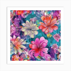 Floral Pattern Art Print