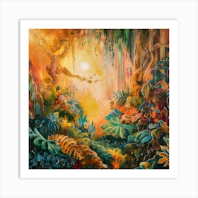 'The Jungle' 4 Art Print