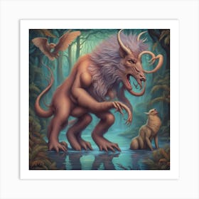 Sasquatch Art Print