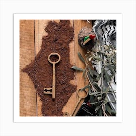 Key To Palestine Art Print