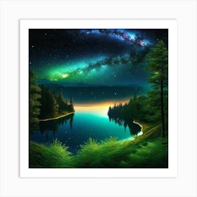 Night Sky 11 Art Print