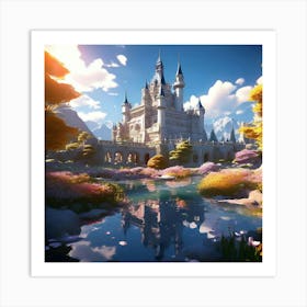 Trauttmansdorff Castle Gardens Art Print