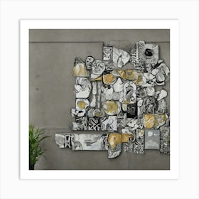 Abstract Painting 35 Art Print