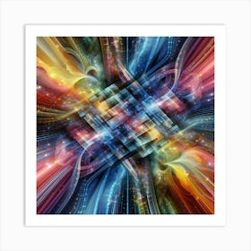 Abstract Fractal Art Print