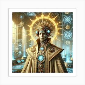 Minister Solar Energy Converted Art Print