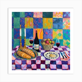 Trattoria Della Collina Trattoria Italian Food Kitchen Art Print